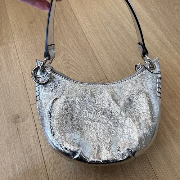 NWT ba&sh Swing bag in Silver - Picture 5 of 7